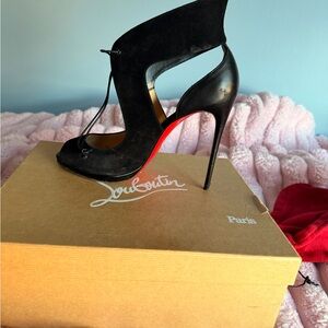 Christian Louboutin Black Sexy Heels Box
